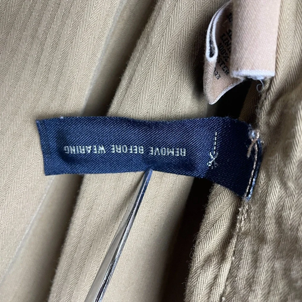 Banana Republic Jacket Mens XL Full Zip Bomber Garment‎ Dye Lined Snap Collar